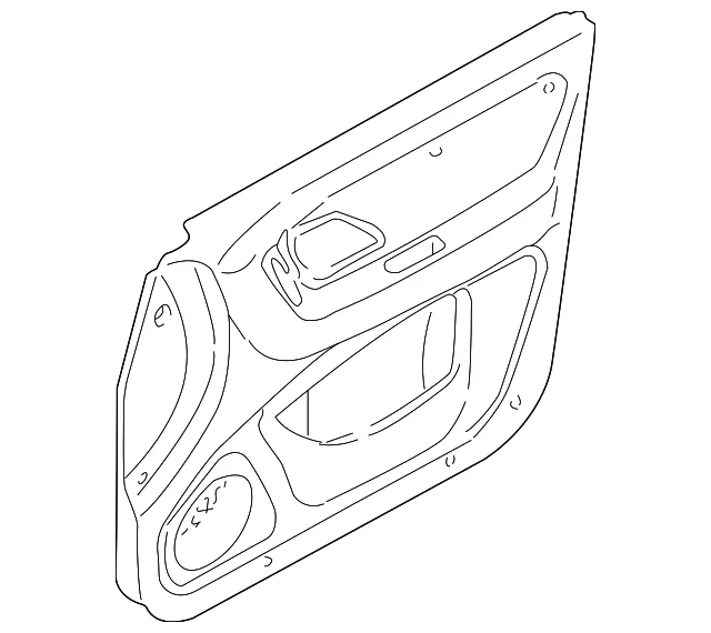 Door Trim Panel - Mazda (EF92-68-430A-66)