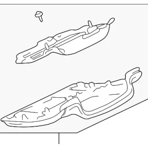 Lower Panel - Mazda (NC10-64-280F-02)