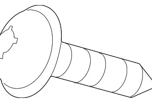 Handle Base Screw - Mazda (D651-58-304)