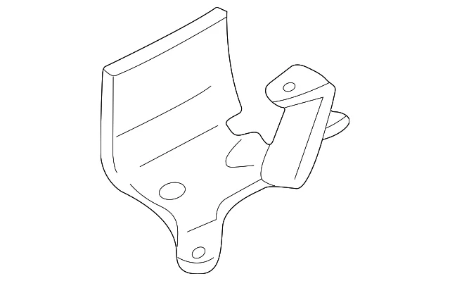 Reservoir Assembly Lower Bracket - Mazda (NC78-67-520)