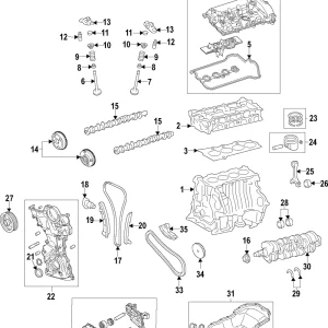 Valve Lifters - Mazda (PYFA-12-100A)