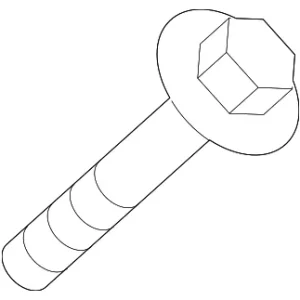 Front Mount Bolt - Mazda (9YA0-2A-237)