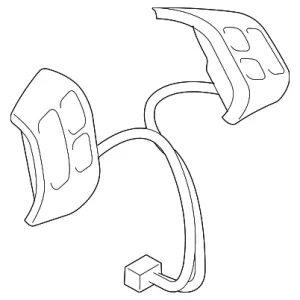 Switch Assembly - Mazda (GK2E-66-4M0-22)
