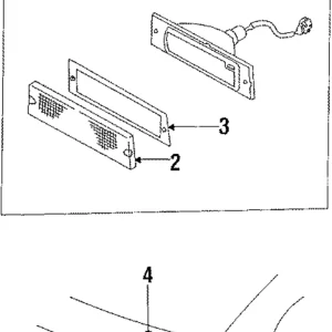 Lens Gasket - Mazda (FB01-51-063)