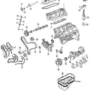 Camshaft - Mazda (JE06-12-420B)