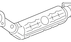 Catalytic Converter - Mazda (L362-20-55XE)