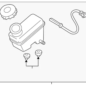 Master Cylinder Reservoir - Mazda (EC38-43-55ZA)