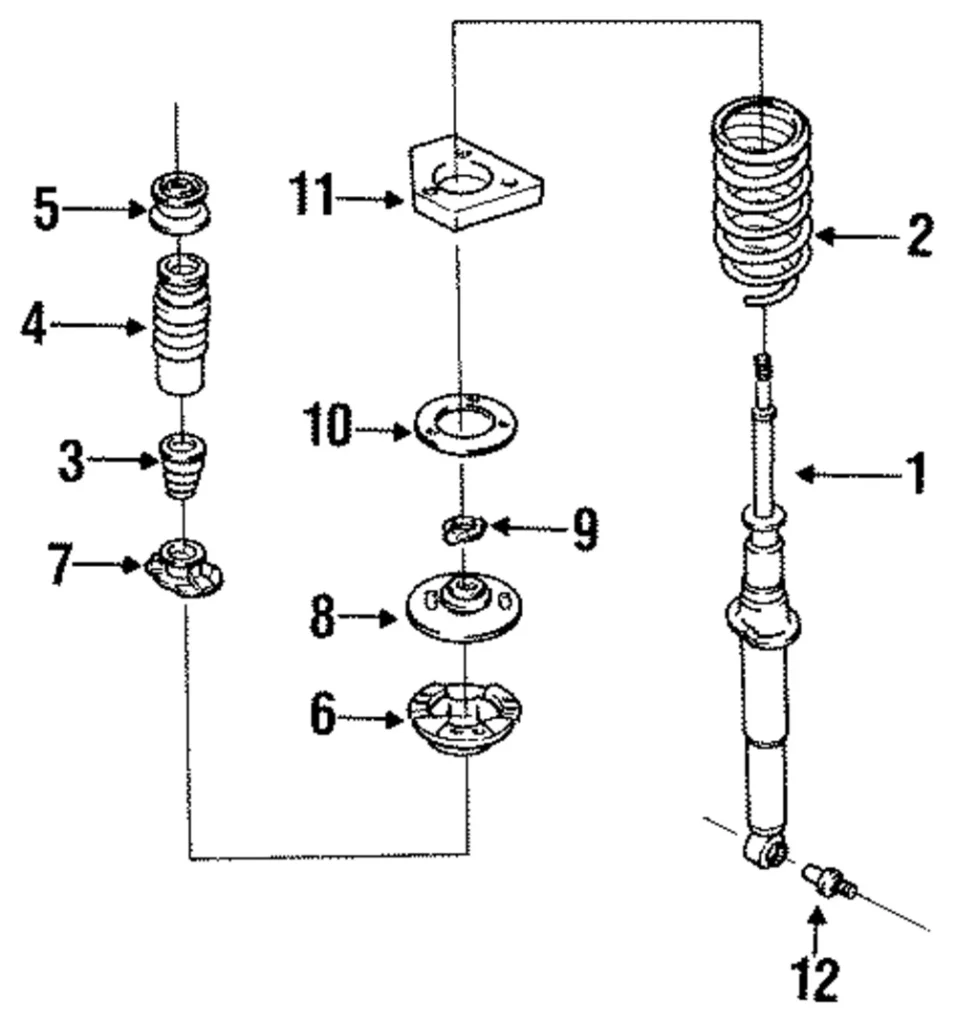 Coil Spring - Mazda (H405-28-011B)
