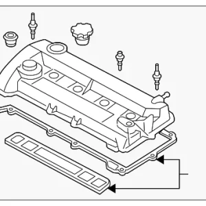 Valve Cover - Mazda (L3BD-10-210B)