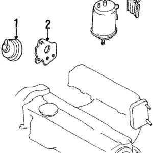 Egr Valve - Mazda (F201-20-300A-9U)