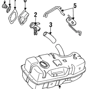 Housing Gasket - Mazda (UB39-42-442A)