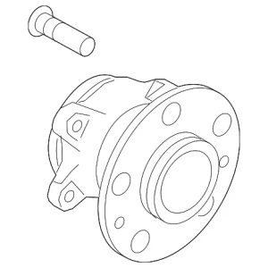 Hub & Bearing - Mazda (D10E-26-15X)
