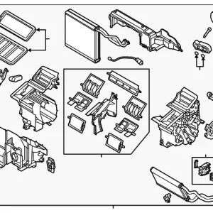 AC & Heater Assembly - Mazda (KS02-61-130A)