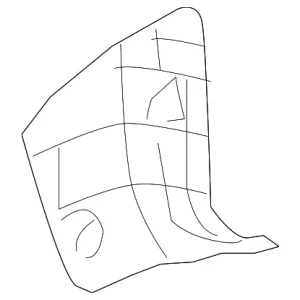 Cowl Trim - Mazda (BP4K-68-370G-30)