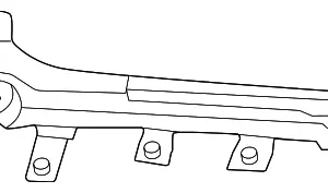 Rear Bracket - Mazda (KJK3-34-62YA)