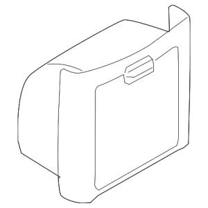 Rear Cup-Holder - Mazda (CC33-64-39XB-02)