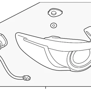 Tail Lamp Assembly - Mazda (BCKC-51-160A)