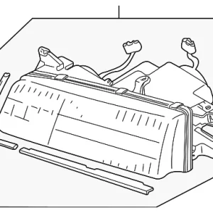 Composite Headlamp - Mazda (TB94-51-03XC)