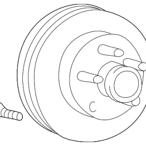 Hub Assembly - Mazda (ZZP3-33-251A)