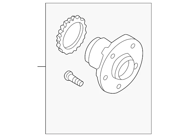 Hub Assembly - Mazda (GD7A-26-15X)
