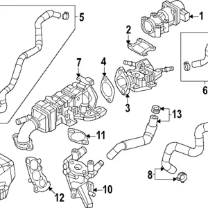 By-Pass Hose - Mazda (H301-20-66Y)