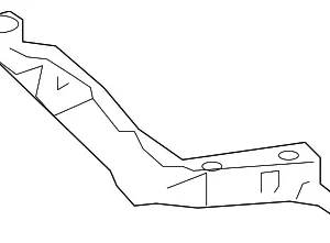 Support Bracket - Mazda (BP4K-50-2H1D)
