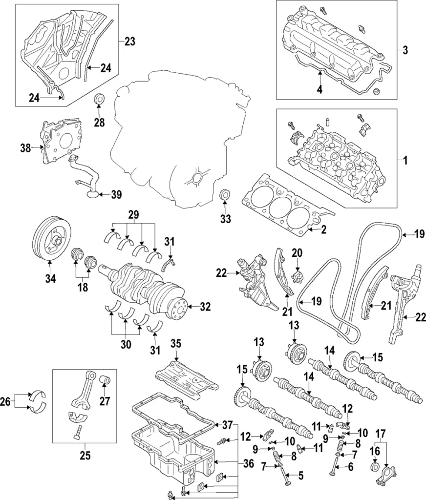 Engine Piston Wrist Pin Bushing - Mazda (AJ03-11-213)