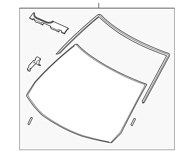 Windshield - Mazda (BACS-63-900)