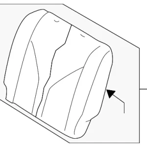 Seat Back Assembly - Mazda (LE48-88-230-80)