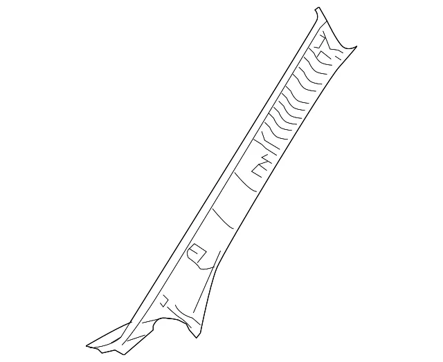 Windshield Pillar Trim - Mazda (BP4L-68-170G-77)
