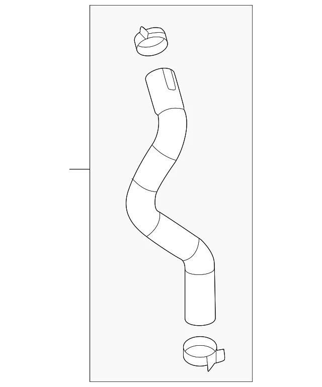 Coolant Hose - Mazda (H301-15-70X)