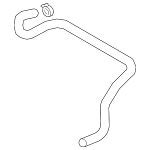 Heater Hose - Mazda (KN1B-61-24X)