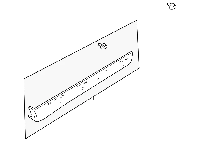 Rocker Molding - Mazda (EC01-51-PP0C-78)