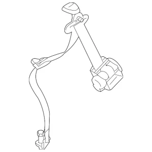 Lap & Shoulder Belt - Mazda (TDY1-57-790-34)