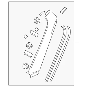 Garnish - Mazda (NA4L-50-8B0E-KM)