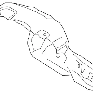 Exhaust Heat Shield - Mazda (L512-13-390B)