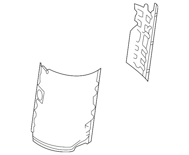 Mnfd W/Converter Shield - Mazda (SHA5-40-870)