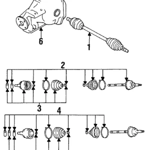 Outer Boot - Mazda (MA10-22-530)