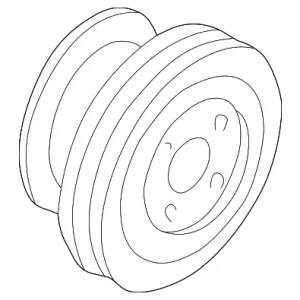Pulley - Mazda (B6BG-11-401)