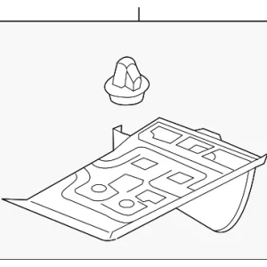 Lower Deflector - Mazda (BHN9-51-PV0A)