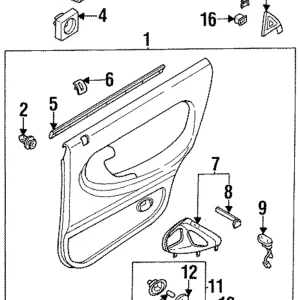 Window Switch - Mazda (GA2A-66-370A)