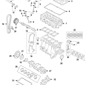Bearing Set - Mazda (B6Y0-11-SE0)