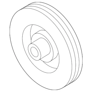 Crankshaft Pulley - Mazda (L3GT-11-400B)