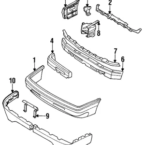 Absorber - Mazda (GJ21-50-111)