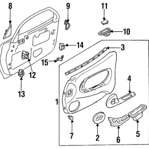 Grip Handle - Mazda (FD01-69-44XE-00)