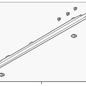 Rocker Molding - Mazda (BCJH-51-P40D-13)