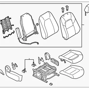Seat Right Front - Mazda (KN3M-57-100C-02)