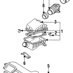 Mass Air Flow Sensor - Mazda (KL02-13-210R-00)