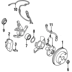 Rotor - Mazda (B26Y-33-25XA)
