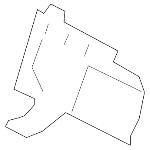 Trim Cover - Mazda (GAC4-88-1H3-02)